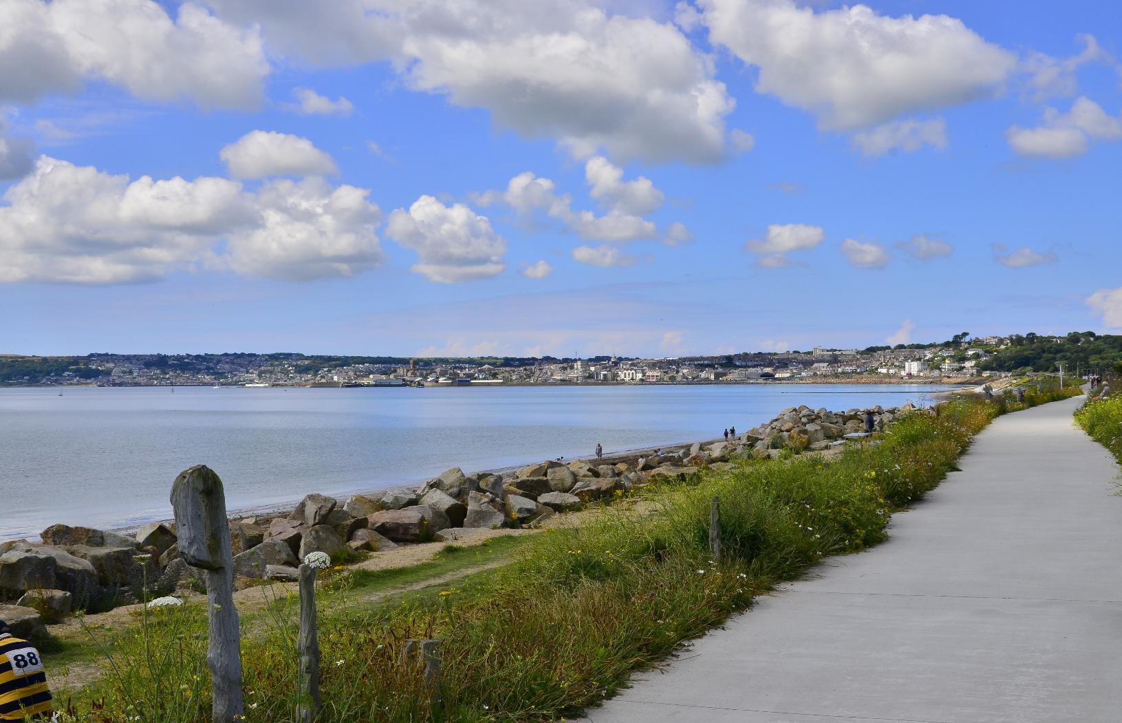 Penzance seen from Mount's Bay