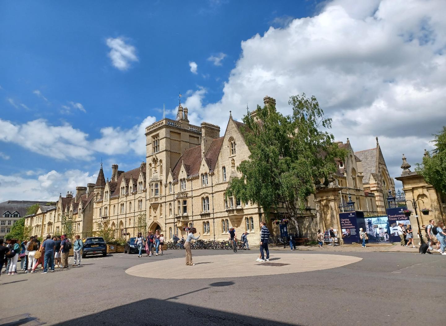 A building in the centre of Oxford