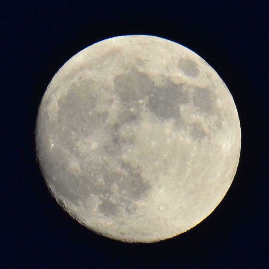 Cropped image of Moon