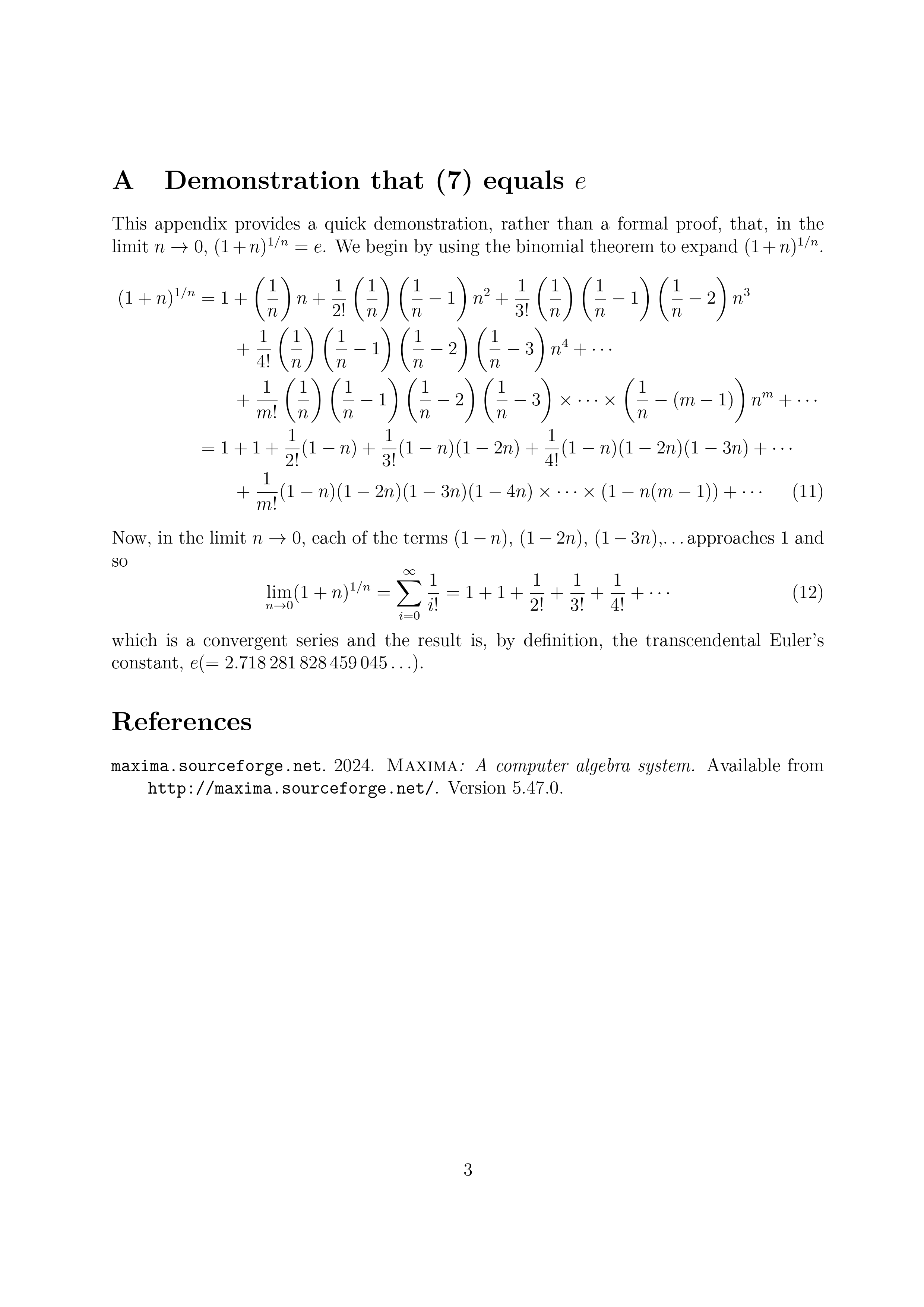 Page 3 of deriving the differential of the log function