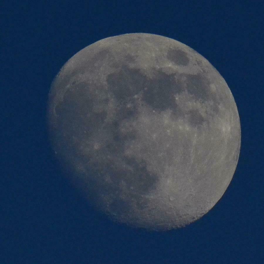 Waxing gibbous phase of the Moon