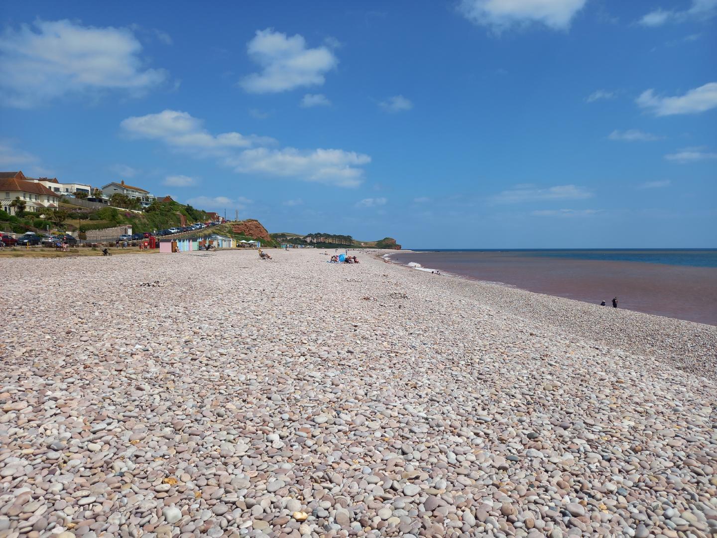 Eastern view from Budleigh beach