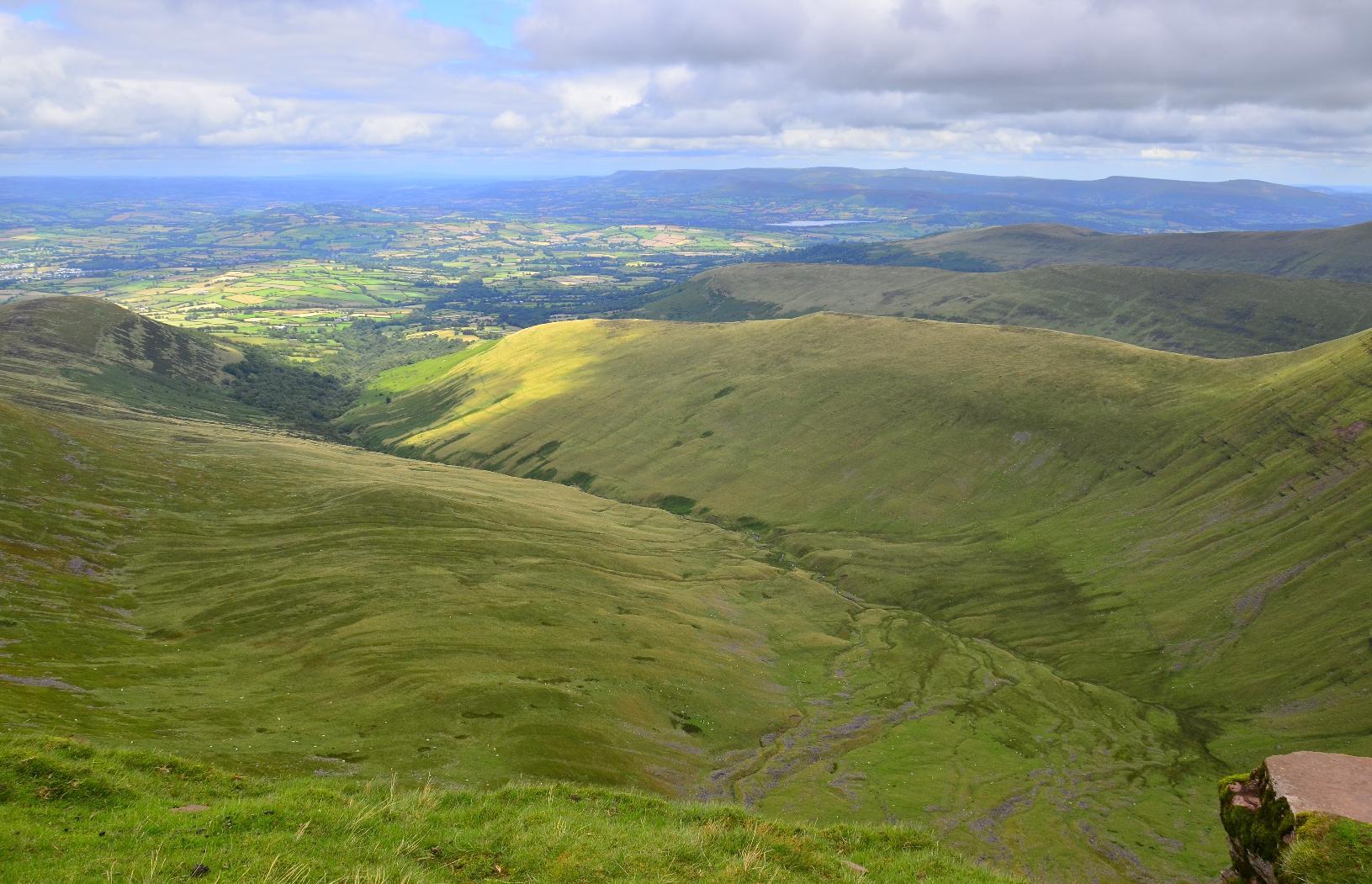 North east view from Pen Y Fan